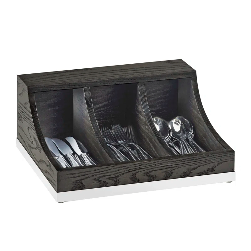 Cal-Mil Cinderwood Flatware Organizer
