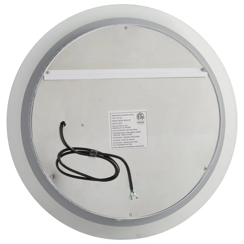 Morse Lighted Bathroom Vanity Mirror with Tunable LED