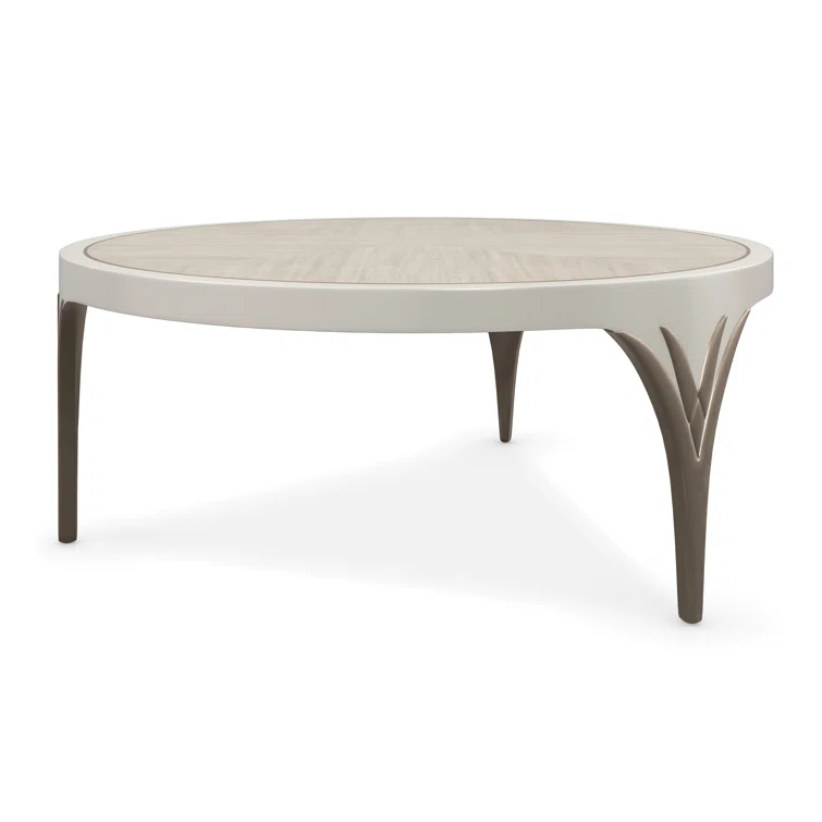 Caracole Compositions Valentina Solid Wood Coffee Table