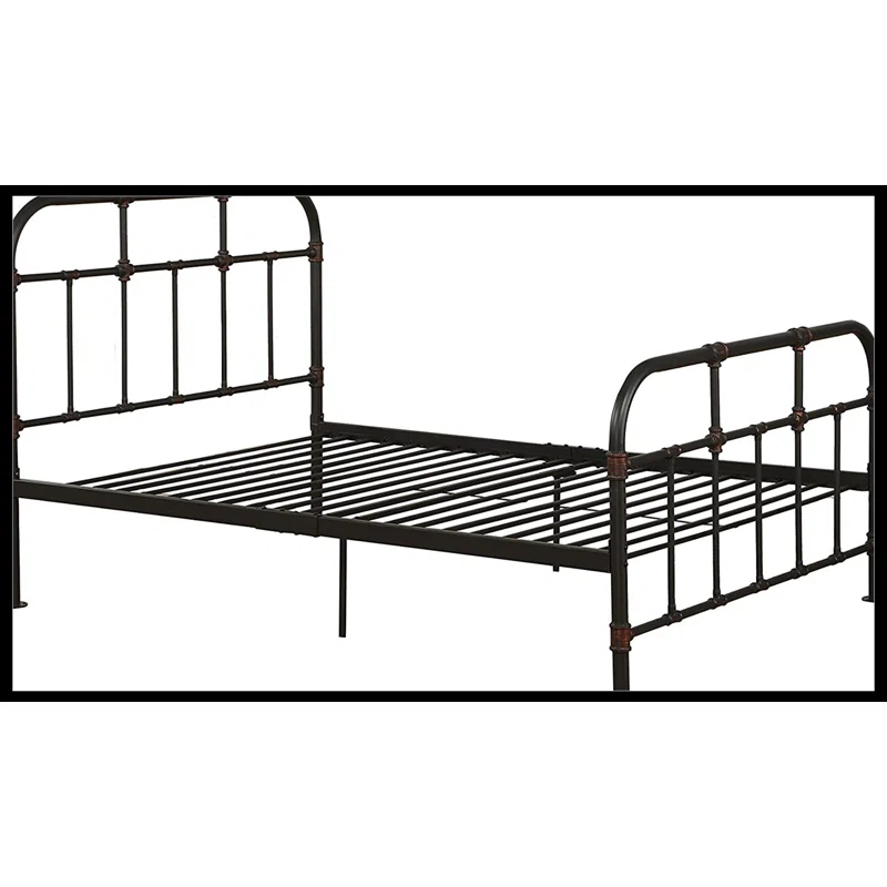 Think Urban Nicipolis Metal Open-Frame Bed