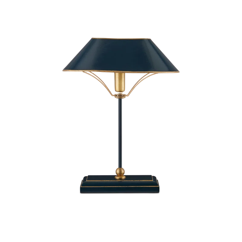 Currey & Company Daphne Navy Table Lamp