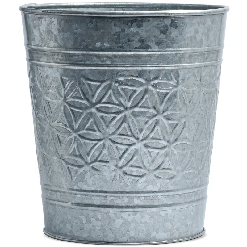 Alley Metal Open Waste Basket - 1.7 Gallons