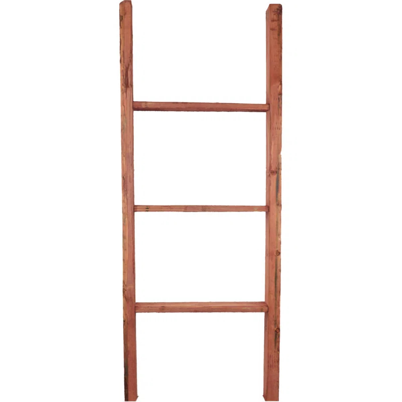 Ekena Millwork Vintage Farmhouse Rung Decorative Ladder