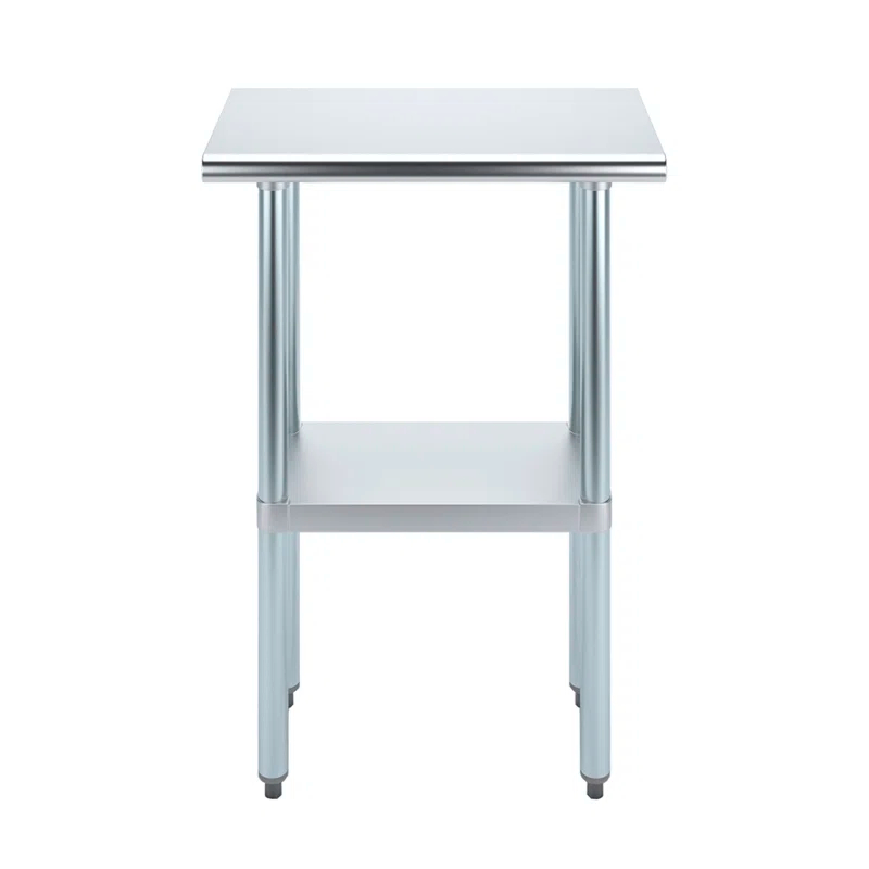 Amgood Stainless Steel Top Workbench