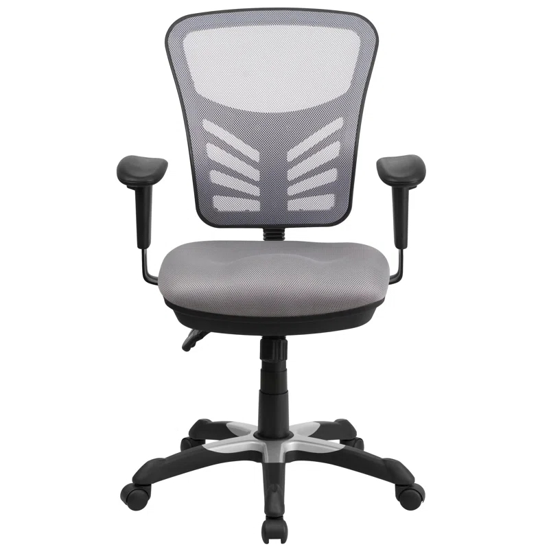 Flash Furniture Siyer Mid-Back Mesh Ergonomic Office Chair with Adjustable Arms by Flash Furniture