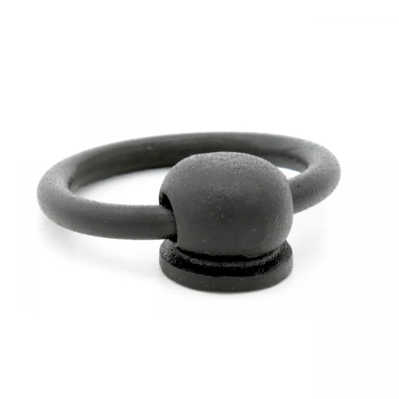 The Renovators Supply Inc. Wrought Iron Ring Pull Multipack (Set of 4)