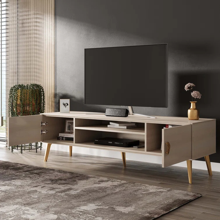 George Oliver Dalaylah 70.9" Mid-Century Modern TV Stand