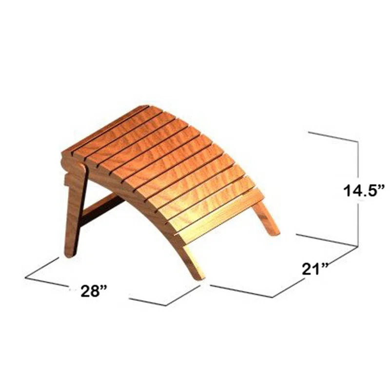 Westminster Teak Westminster Teak Adirondack Footrest