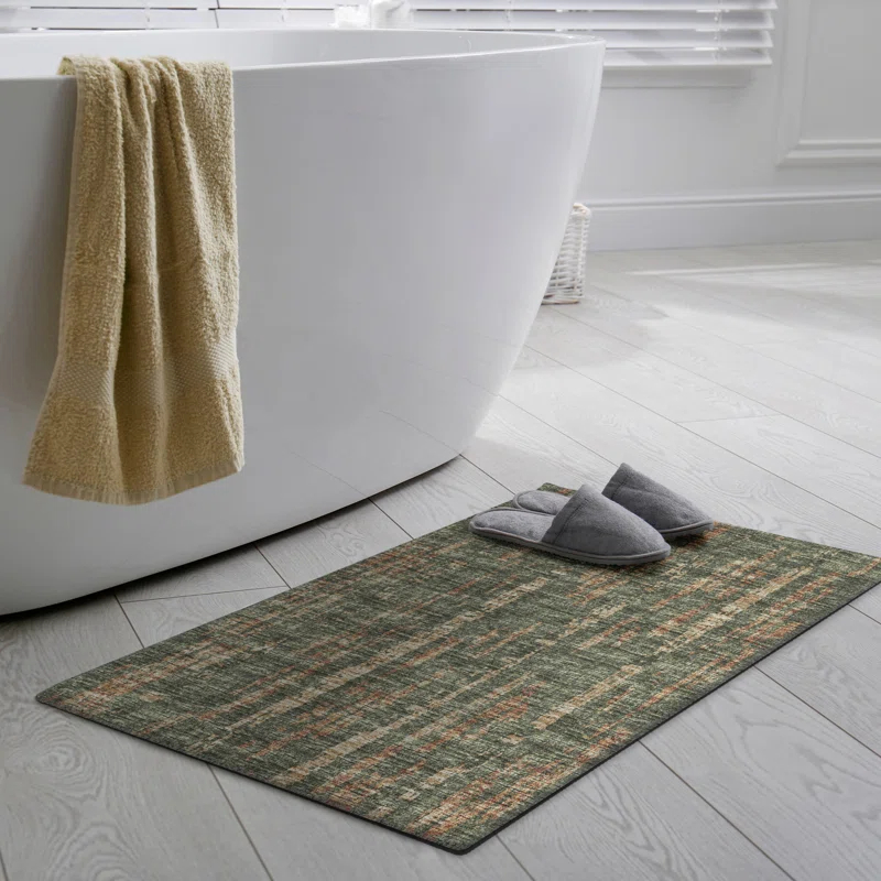 Chenille Abstract Rug