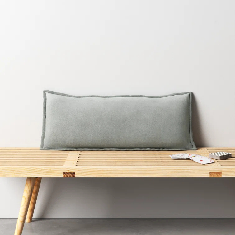 RE/FINE™ Montague 100% Cotton Lumbar Rectangular Pillow & Reviews | AllModern