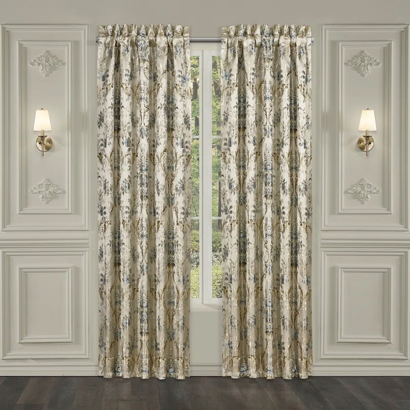 Five Queens Court Jillian Curtain Panel Pair