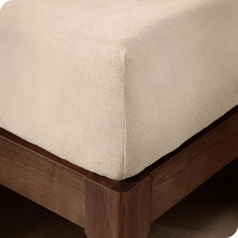 Bare Home Micro Fleece Super Soft Fitted Sheet