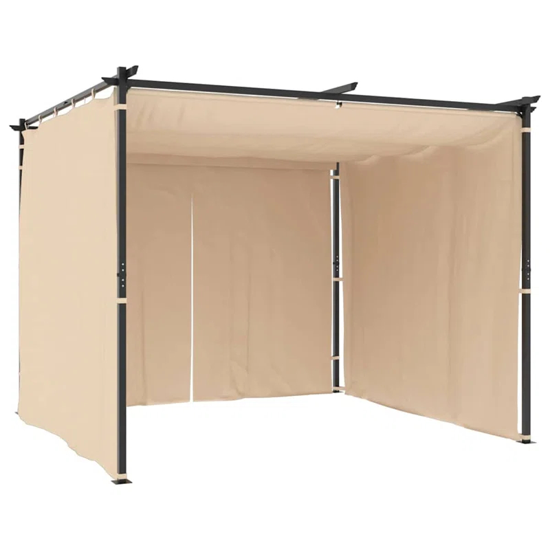 VidaXL 9.84 Ft. W x 9.84 Ft. D Steel Patio Gazebo Gazebo