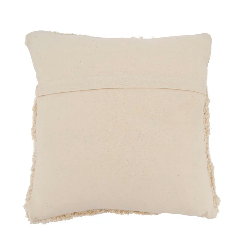 Saro Adelaide Collection Cotton Throw Pillow