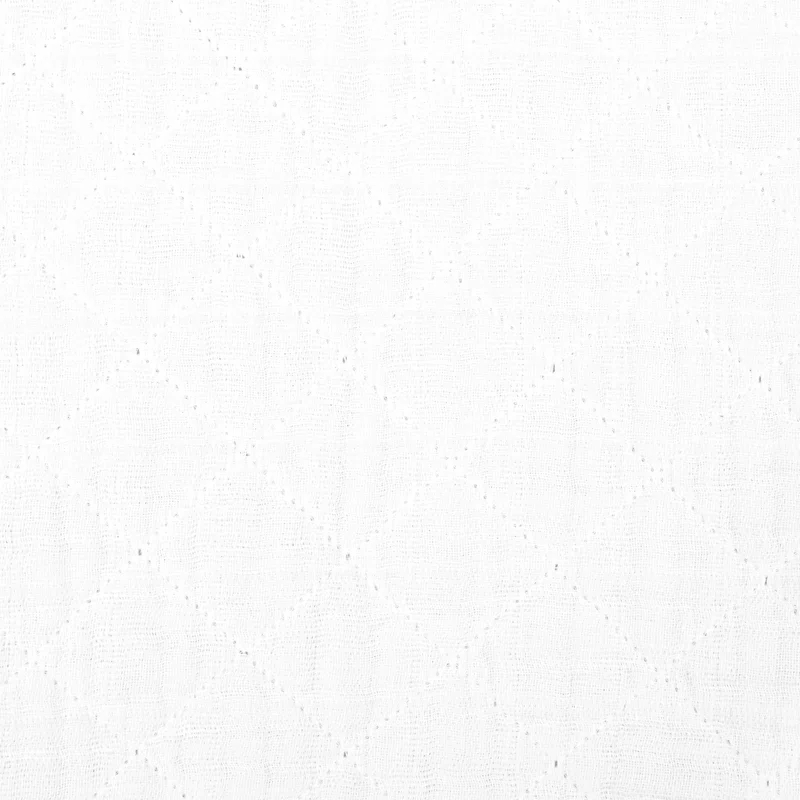babyletto Plain White Quilted Muslin Changing Pad Cover