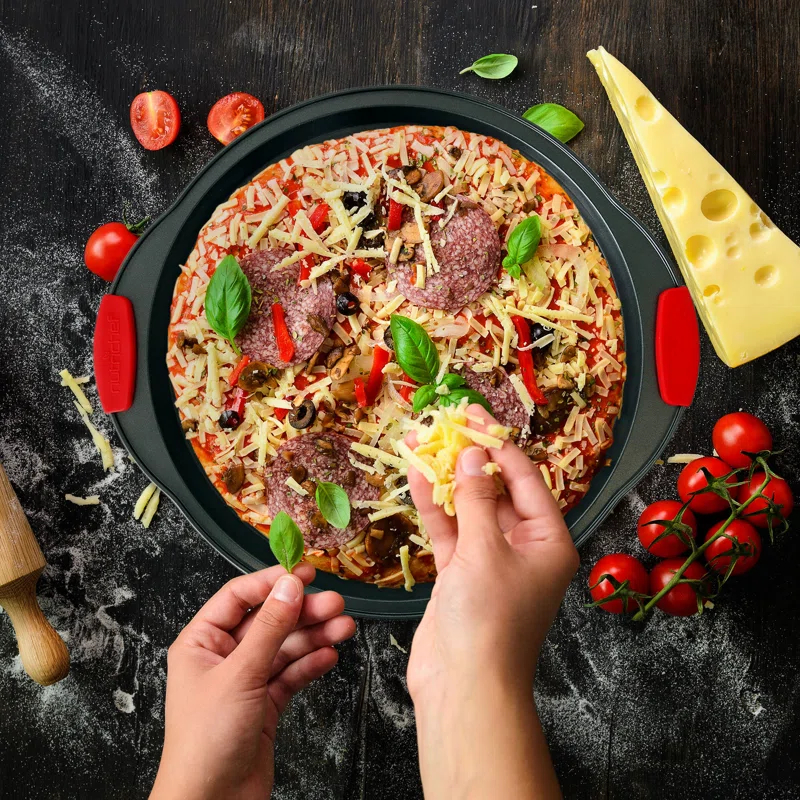 NutriChef Nutrichef 6 Piece Non-Stick Steel Bakeware Set