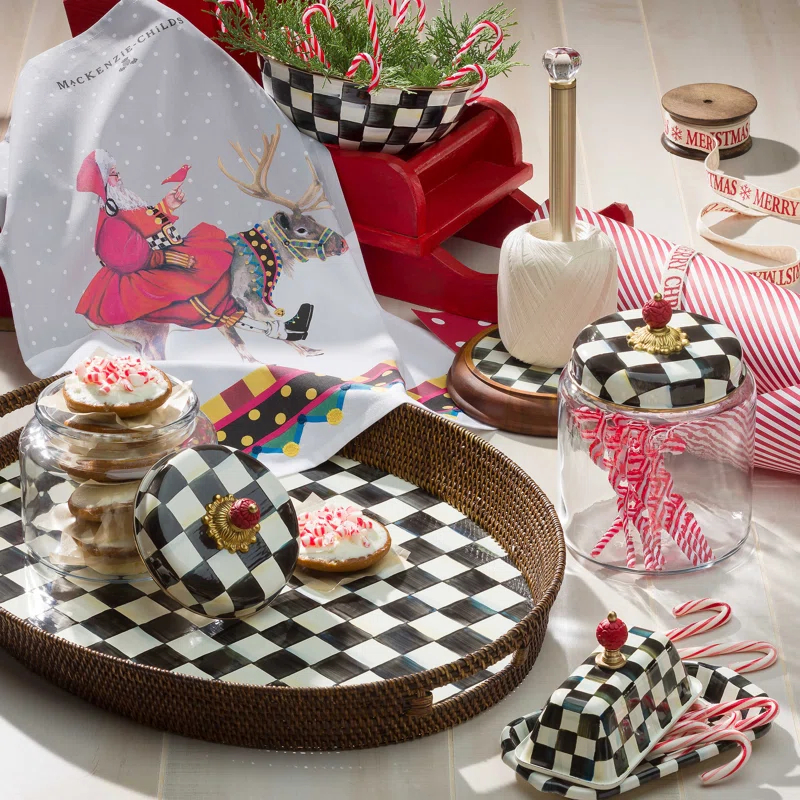 MacKenzie-Childs Courtly Check® Kitchen Canister