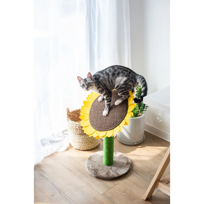 Catry Catry 26" Sunflower Scratching Post