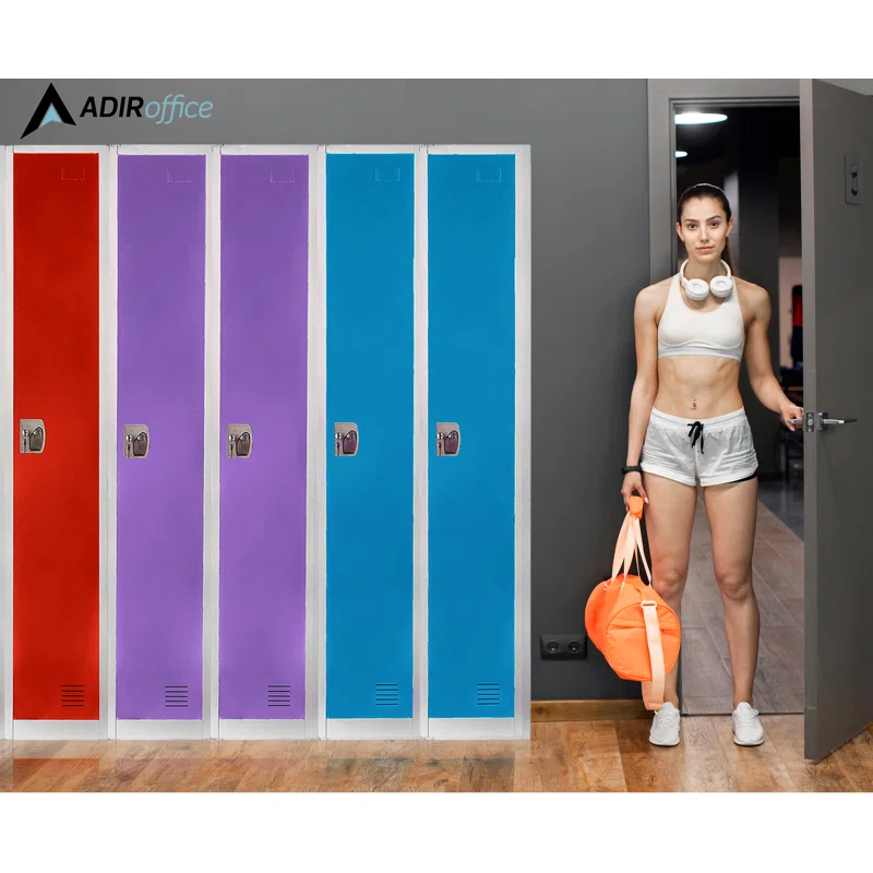 12'' Wide Steel 1-Tier School and Gym Locker