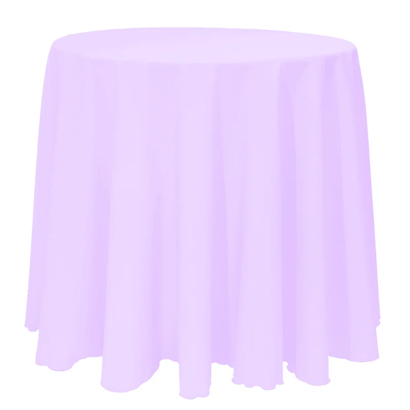 Ultimate Textile Solid Color Round Tablecloth
