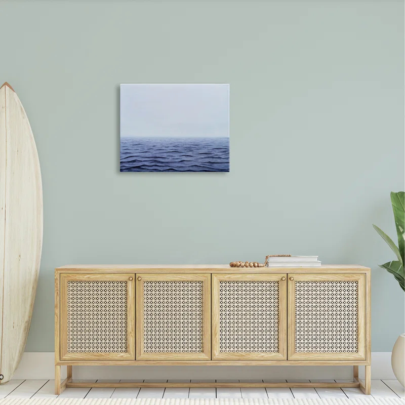 " Vast Ocean Horizon Soothing Blue Water Waves " by Michael Willett