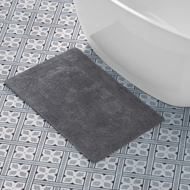 Laura Ashley Laura Ashley Reversible Cotton Bath Rug