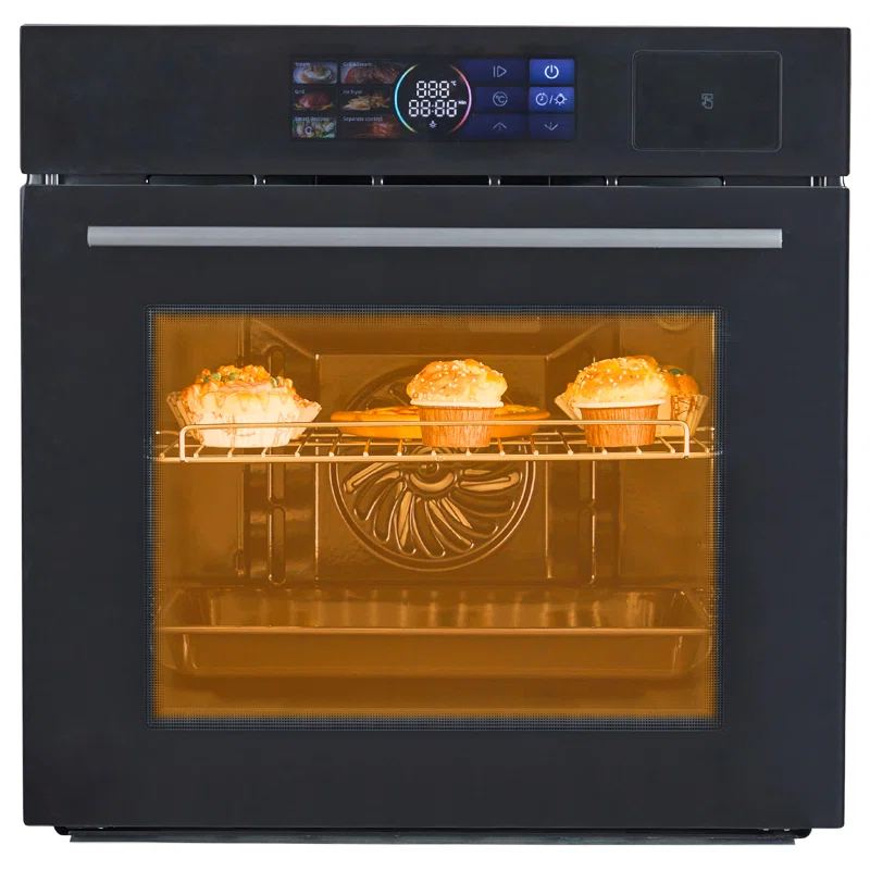 Yesurprise PHO_11E88JQW-SXL Yesurprise 2.5 Cubic Feet Electric Convection Oven with Soft Close Door