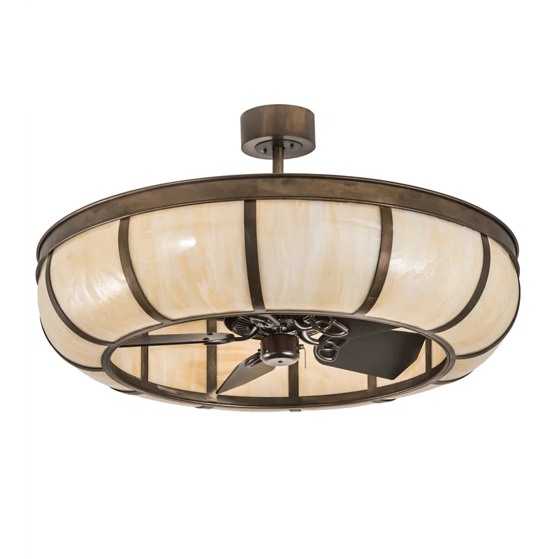 Meyda Lighting Prime Dome Acrylic Semi Flush Mount