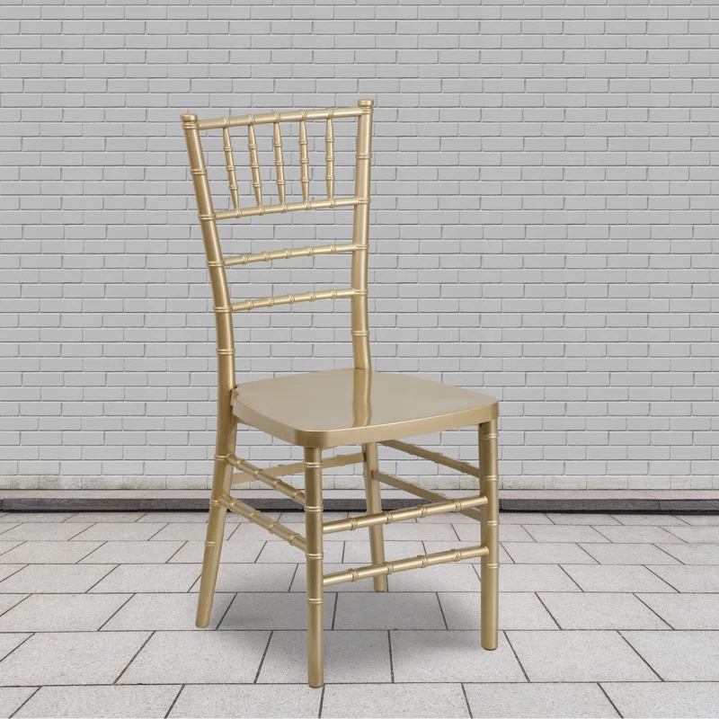 Flash Furniture Emma Premium Series Resin Stacking Chiavari Chair (Set of 2)