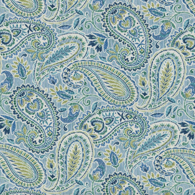 Pillow Perfect Pillow Perfect Paisley Indoor/Outdoor Accent Throw Pillow