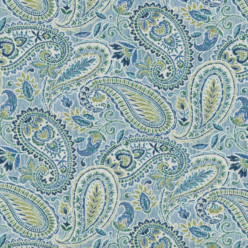 Pillow Perfect Pillow Perfect Paisley Indoor/Outdoor Accent Throw Pillow