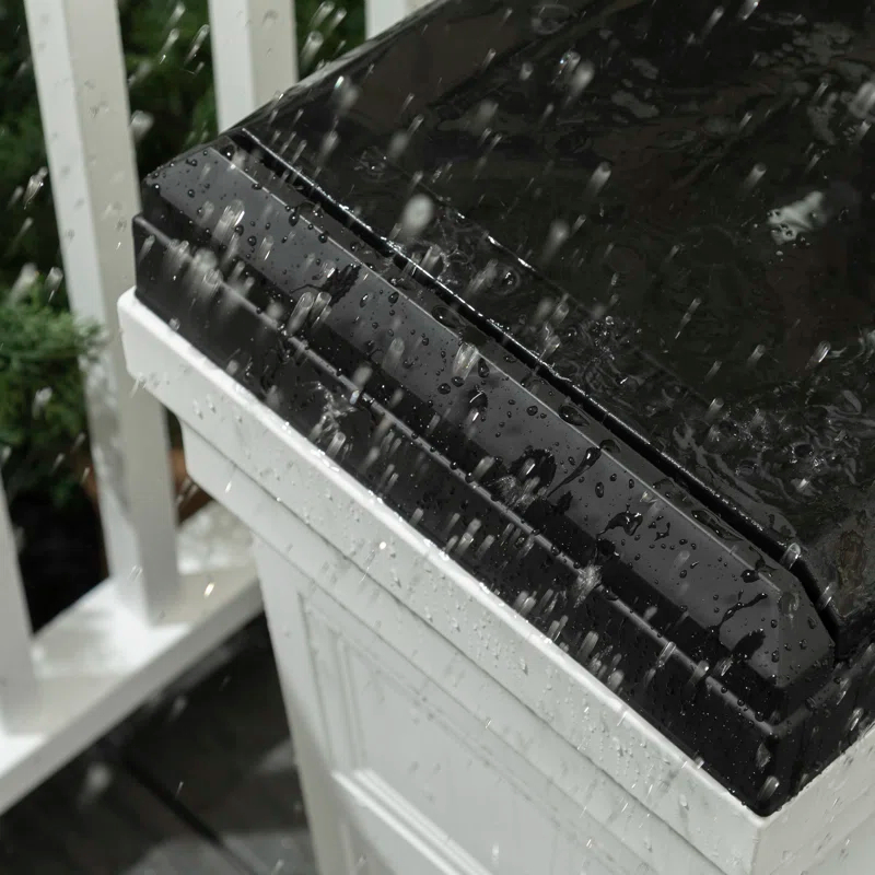 Step2 Step2 Atherton Patio 33 Gallon Trash Can