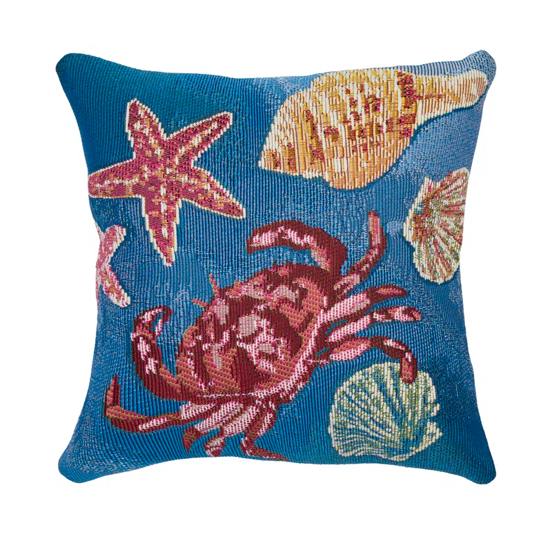 Liora Manne Marina No Decorative Addition Indoor/Outdoor Throw Pillow