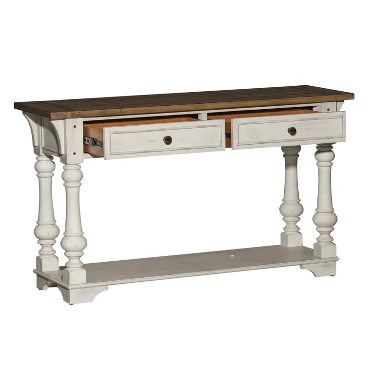 Laurel Foundry Modern Farmhouse® Hexham 52'' Console Table w/ 2 Drawers
