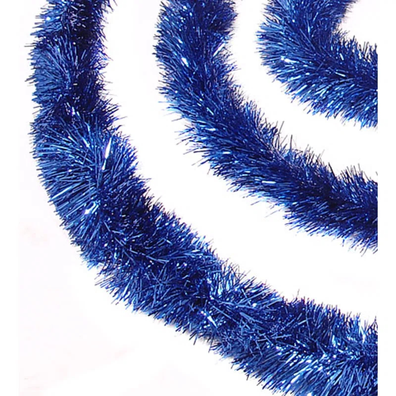 Tinsel Christmas Garland - Unlit