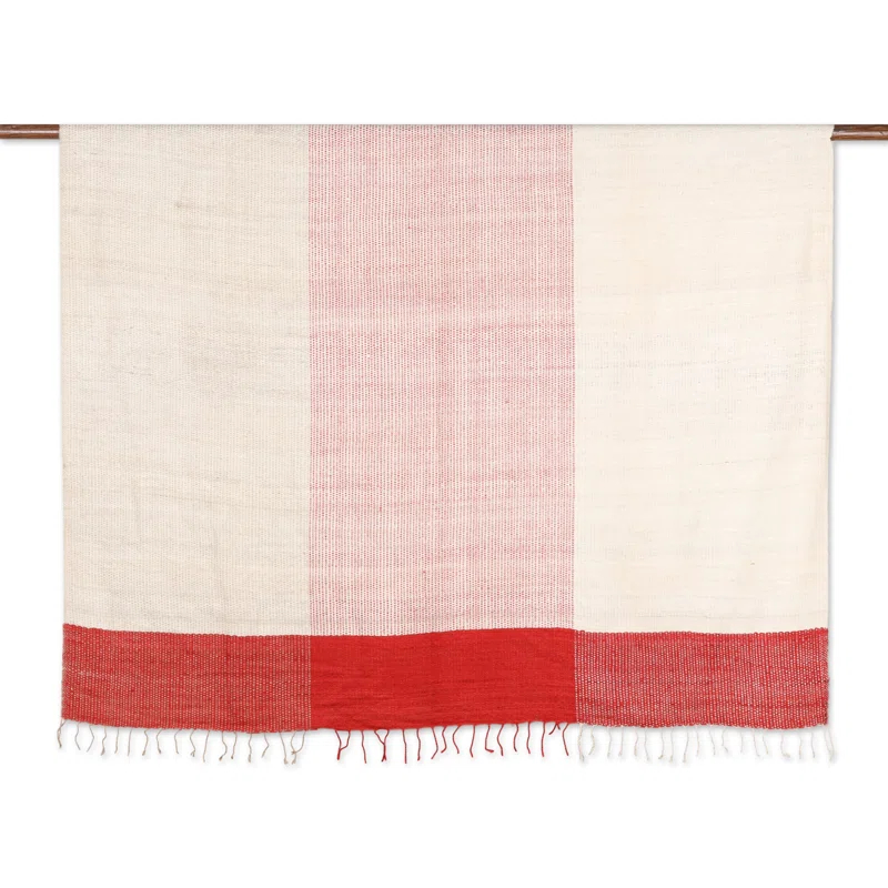 Novica Handmade Heated Throw Blanket