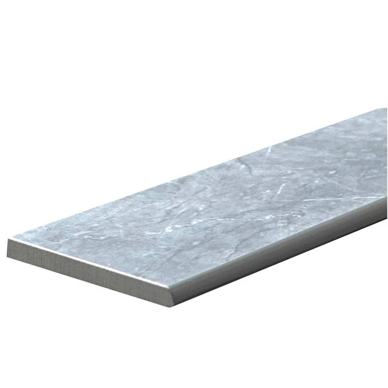The Tile Life Opera 24'' L x 3'' W Porcelain Bullnose Tile Trim