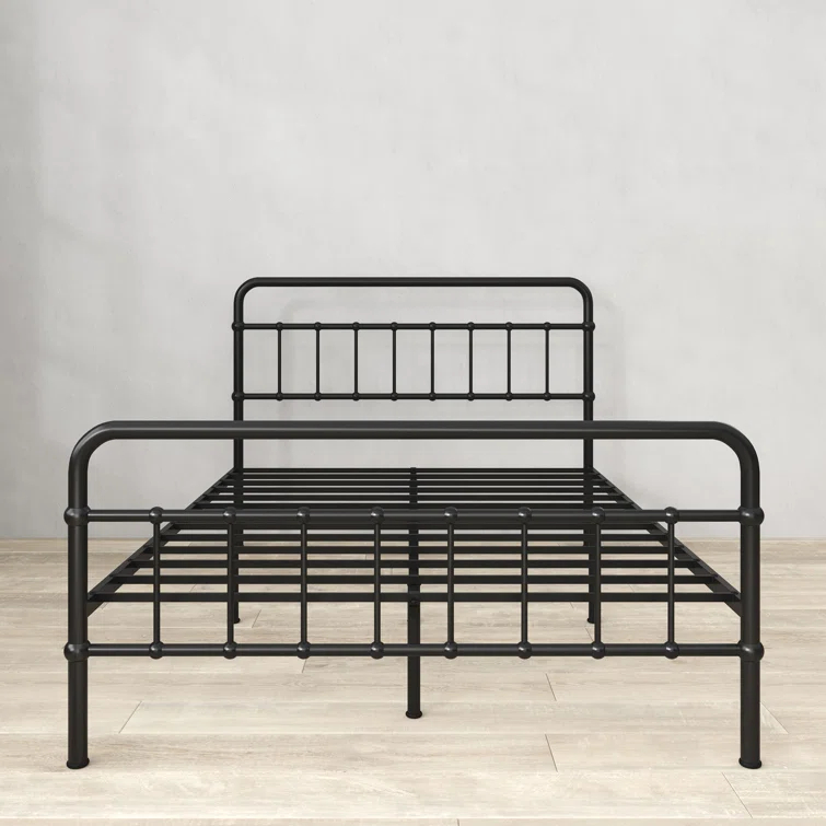 Zinus Florence 42" Modern Farmhouse Metal Platform Bed