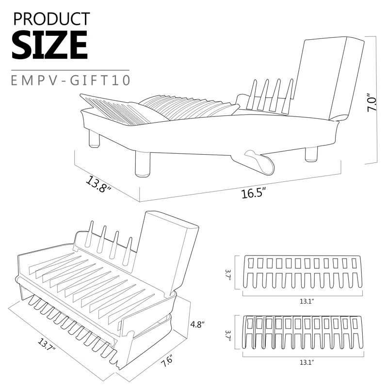 Adjustable Dish Rack