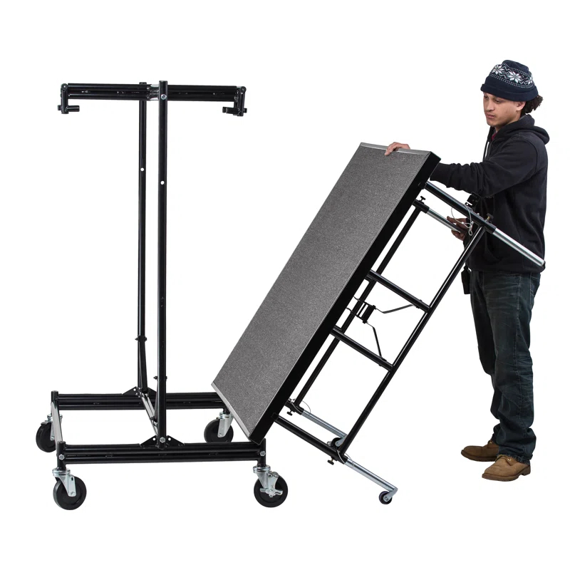 National Public Seating 48'' L x 48'' W Wood Surface Stage