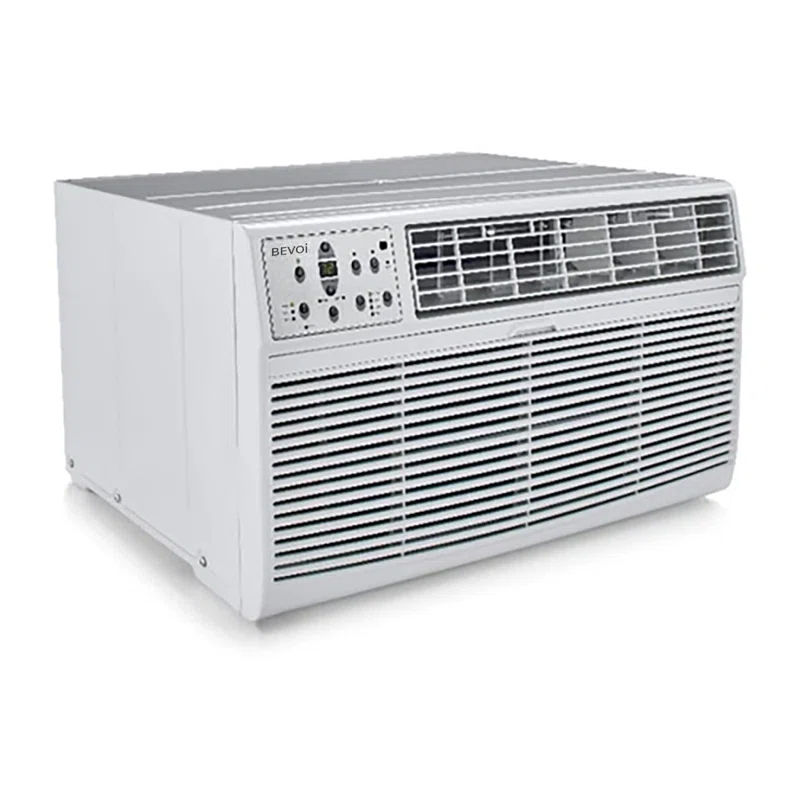 Bevoi Bevoi 12000 BTU Through The Wall Air Conditioner for 350 Square Feet with Heater and Remote Included