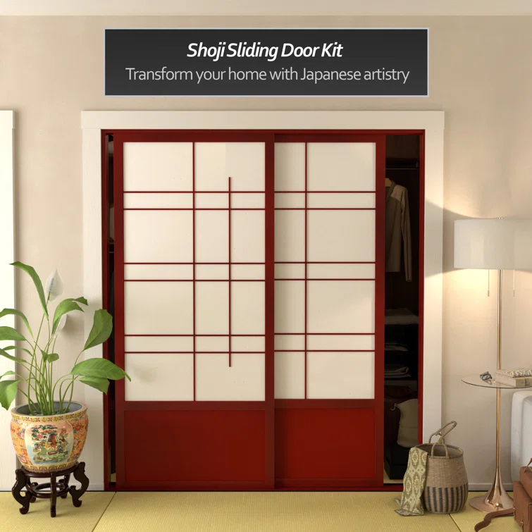 World Menagerie Clara Shoji Sliding Doors - Eudes
