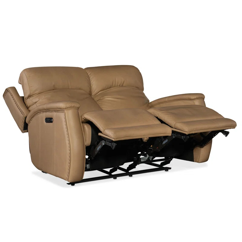 Hooker Furniture Rhea Zero Gravity Power Recline Loveseat with Power Headrest