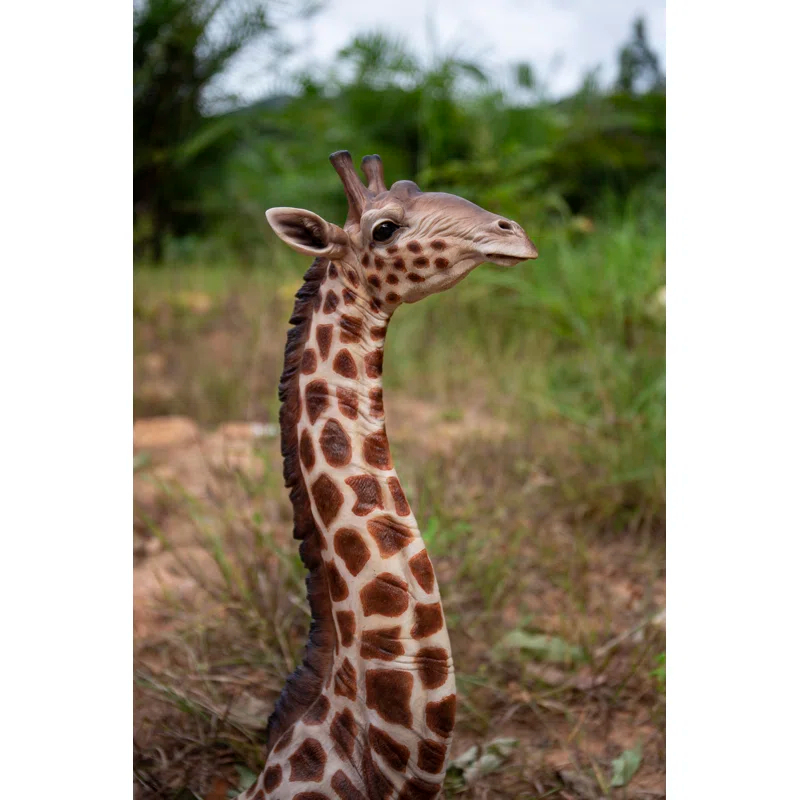 Hi-Line Gift Ltd. Baby Giraffe Lying