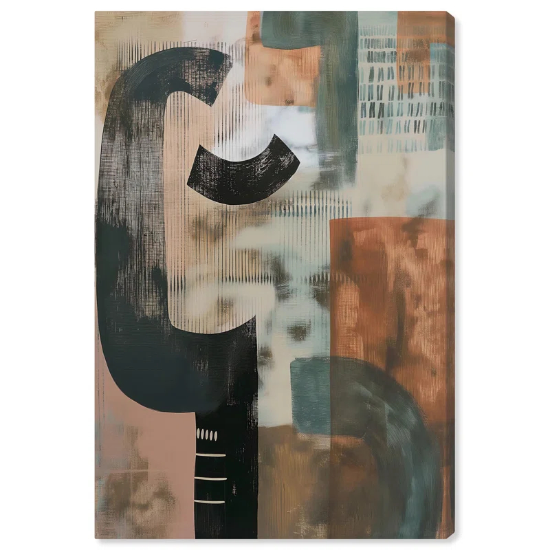 Arcane Hues II Canvas Folk Abstract Art by Art Remedy