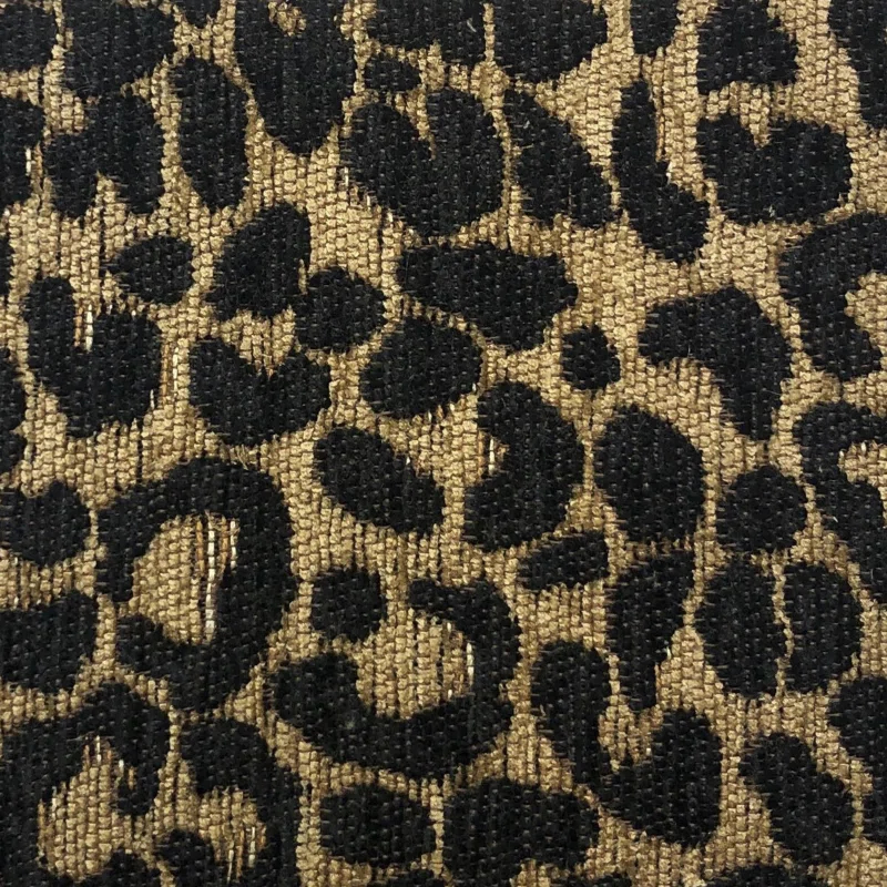 Paseo Road by HiEnd Accents San Angelo Leopard Chenille Western Rustic 27x27 inch Euro Sham
