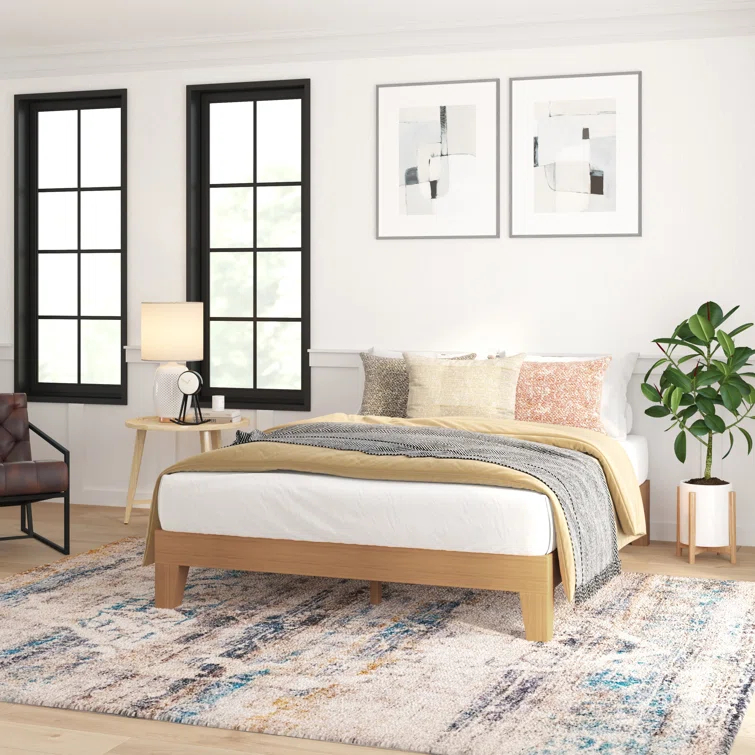 Taylor & Logan Blackmon Solid Wood Platform Bed