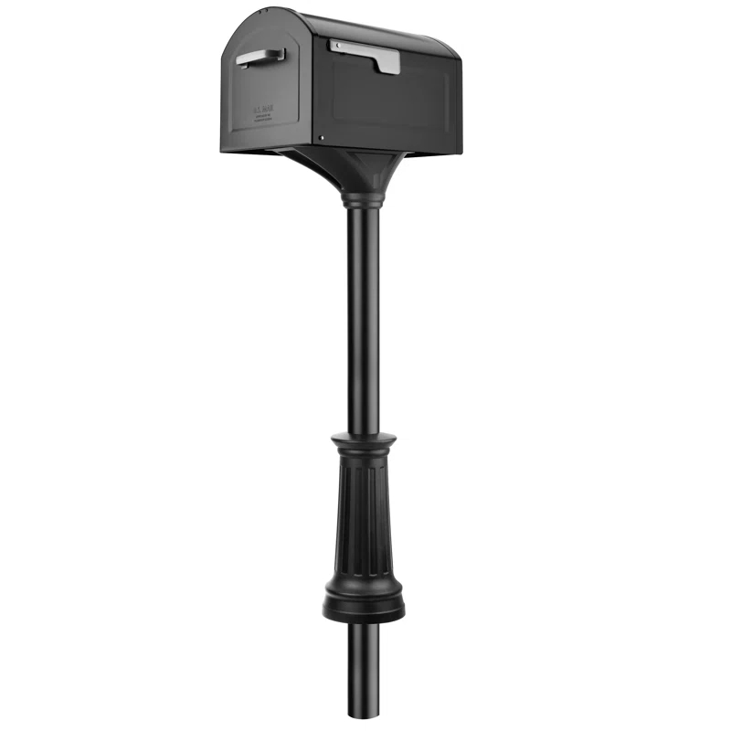 Post Mounted Mailbox