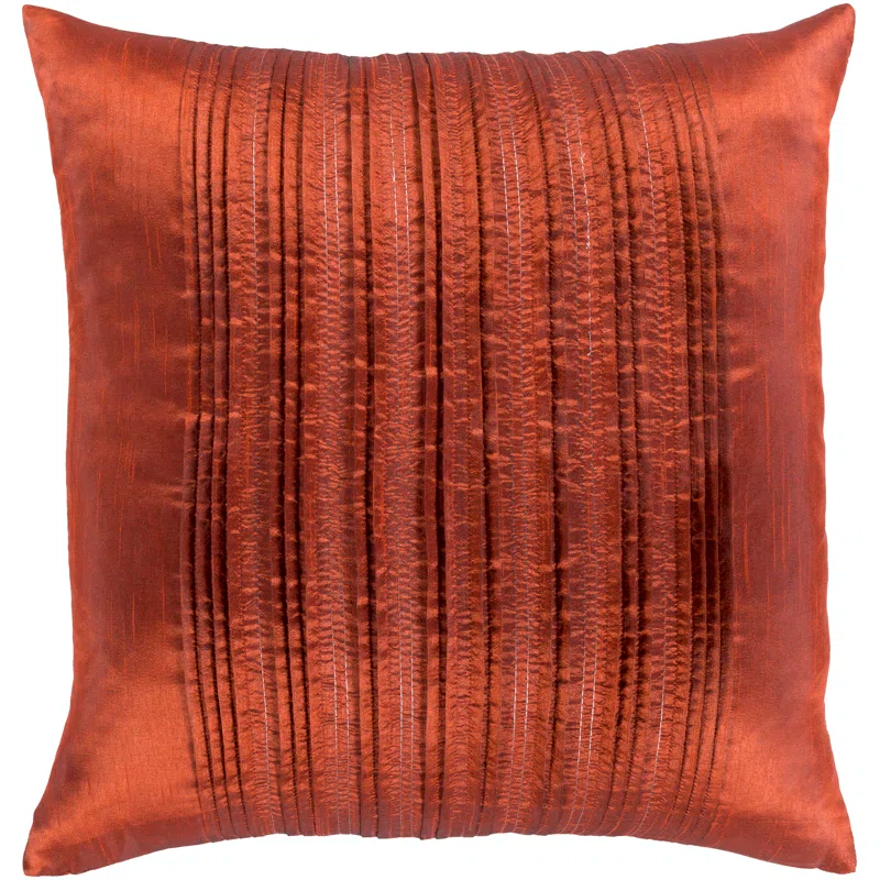 Yacht Club Ruffled Down Reversible Throw Pillow