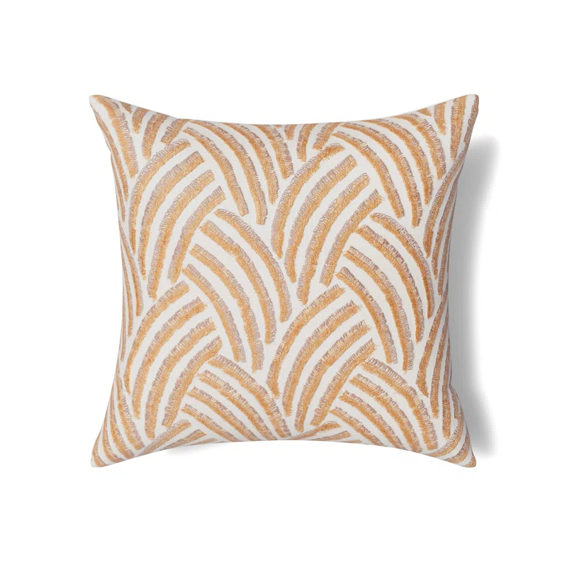 Trevi Abstract Linen Throw Pillow